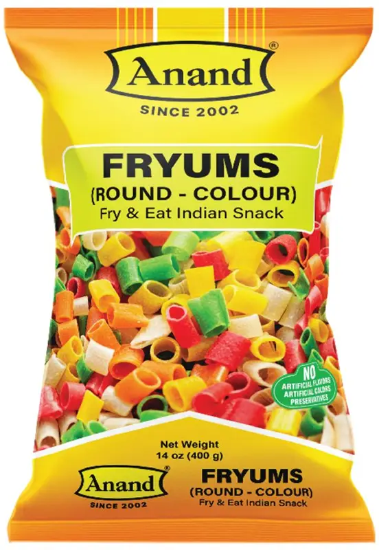 Anand Fryums   Round   Color   Fry And Eat Indian Snack