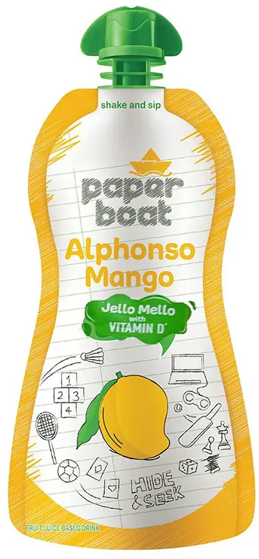 Paper Boat   Alphonso Mango (Jello Mello With Vitamin D)