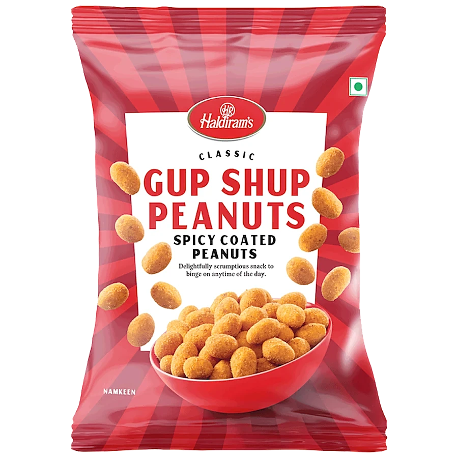Haldirams Gup Shup Peanuts   Classic Masala
