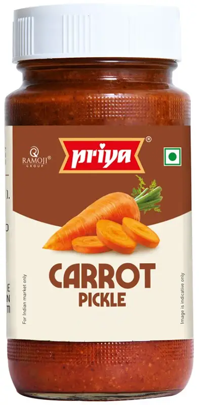 Priya Carrot Pickle With Garlic