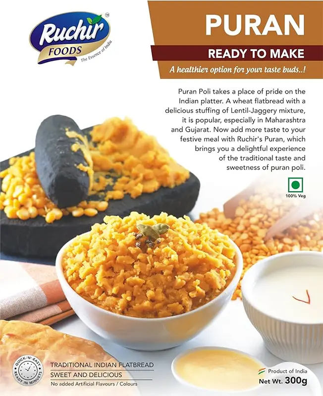 Ruchir Foods Puran (Ready To Make)