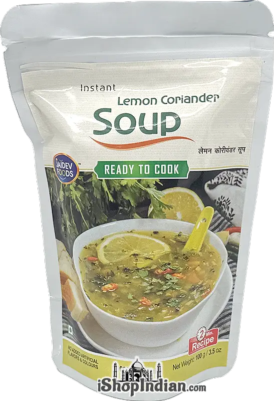 Jaidev Foods Instant Lemon Coriander Soup   Ready To Cook
