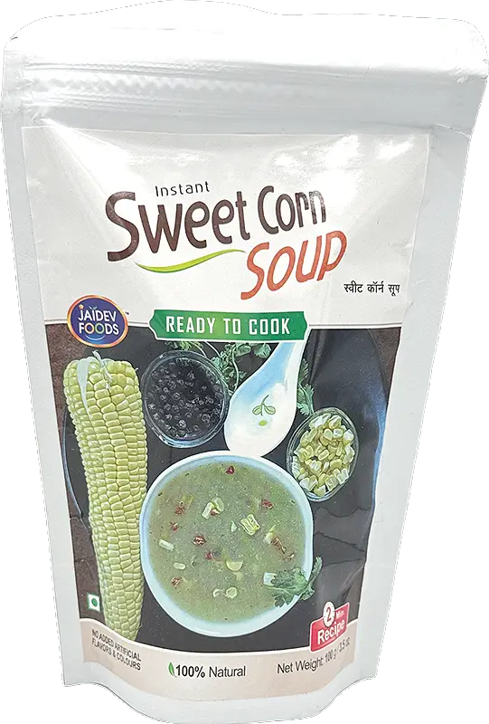 Jaidev Foods Instant Sweet Corn Soup   Ready To Cook