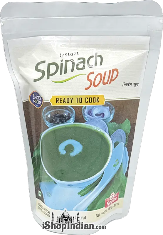Jaidev Foods Instant Spinach Soup   Ready To Cook