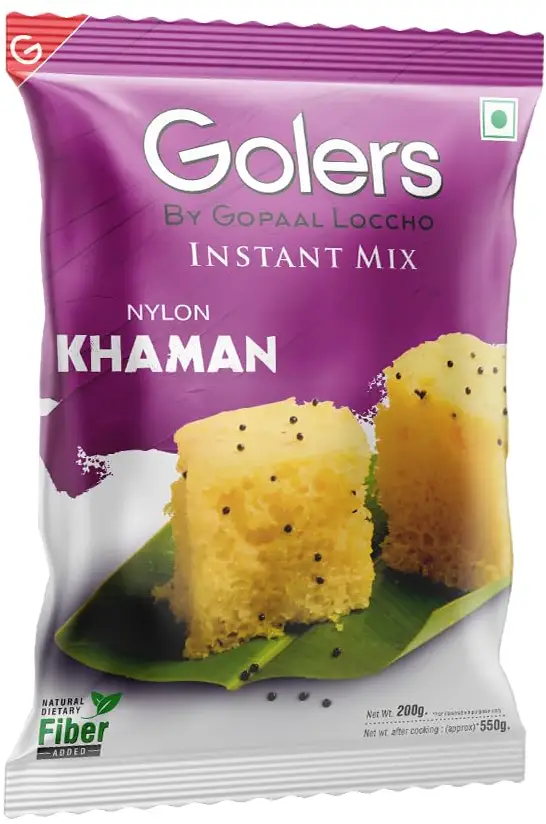 Golers Nylon Khaman Instant Mix