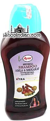 Ayur Herbal Shampoo With Amla Shikakai And Reetha