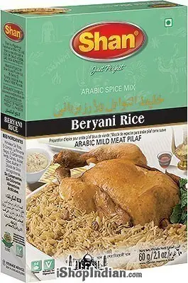 Shan Beryani Rice (Arabic Spice Mix)