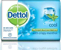 Dettol Anti Bacterial Soap   Cool   With Crispy Menthol