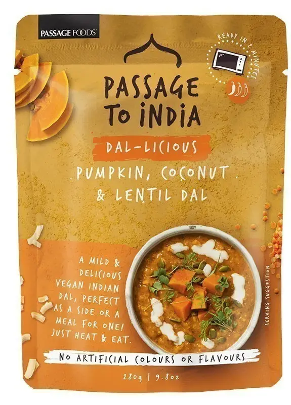 Passage To India Dal Licious   Pumpkin Coconut And Lentil Dal (Ready To Eat)