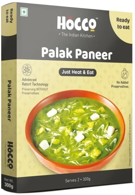 Hocco Palak Paneer (Ready To Eat)