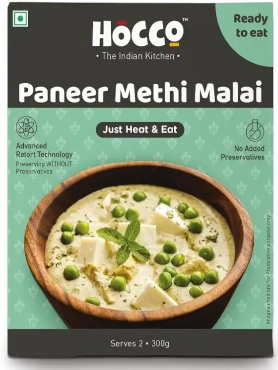 Hocco Paneer Methi Malai (Ready To Eat)