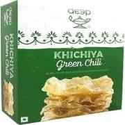 Deep Khichiya   Rice Crackers   Green Chilli