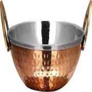 Copper Bottom Kadai   Serving Bowl (extra Fancy)   7