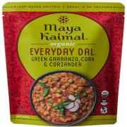 Maya Kaimal Organic Everyday Dal   Green Garbanzo, Corn, Coriander