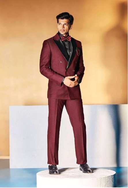 Satin Peak Tuxedo Suit