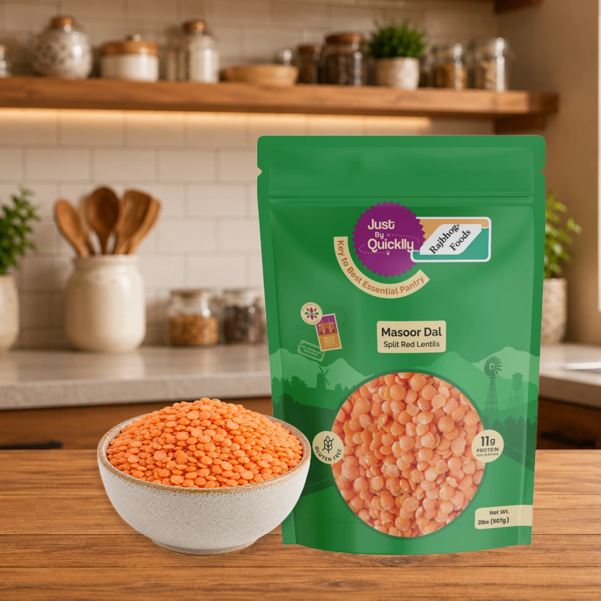 Masoor Dal Just By Quicklly
