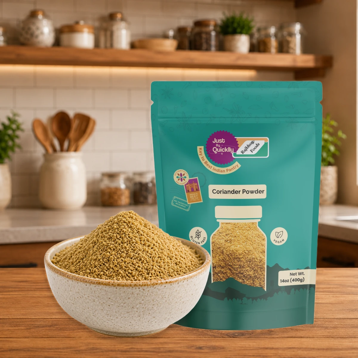 Coriander Powder Just By Quicklly