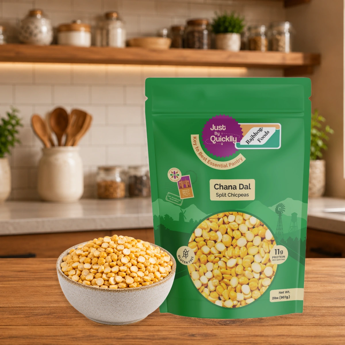 Chana Dal Just By Quicklly