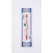 Red Thread Krishna Beaded Rakhi for Brother
