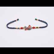 Multicolor Braided Thread Mridul Rakhi For Brother