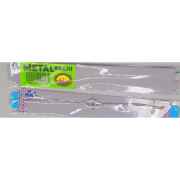 Silver Metal Floral Rakhi For Brother