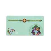 Multicolor Braided Beaded Rakhi for Brother