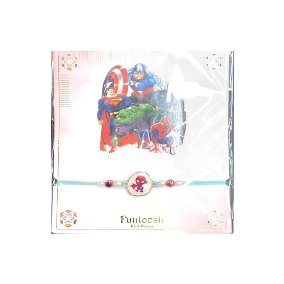 Spider Man Beaded Rakhi For Kids