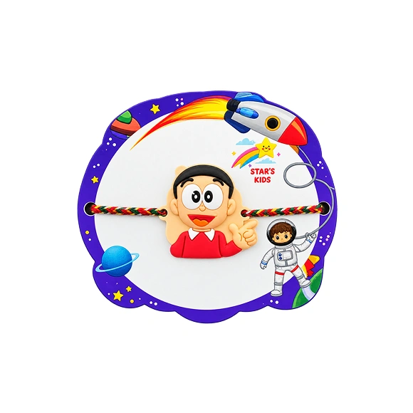 Nobita Cartoon Rakhi For Kids