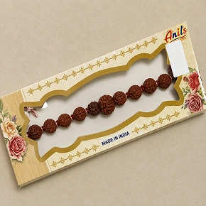 Rudraksha Beaded Rakhi For Brother