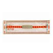 Orange And White Thread Rakhi