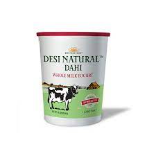 Desi Natural Yogurt Whole Milk (R) 2 LBS