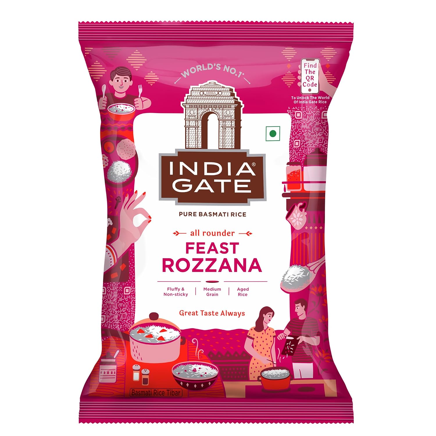 India Gate Rozzana 1 KG