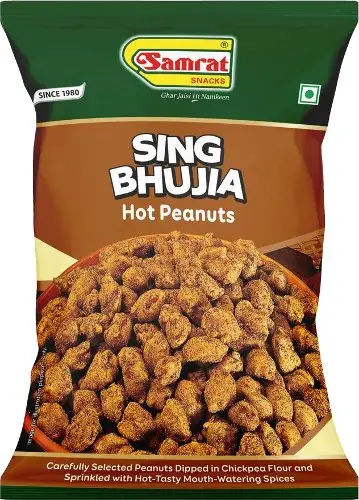 Samrat Sing Bhujia   Hot Peanuts
