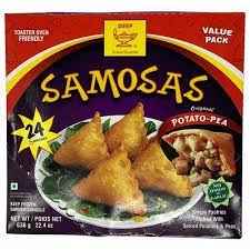 Deep Samosa Potato   Peas 24 PCS