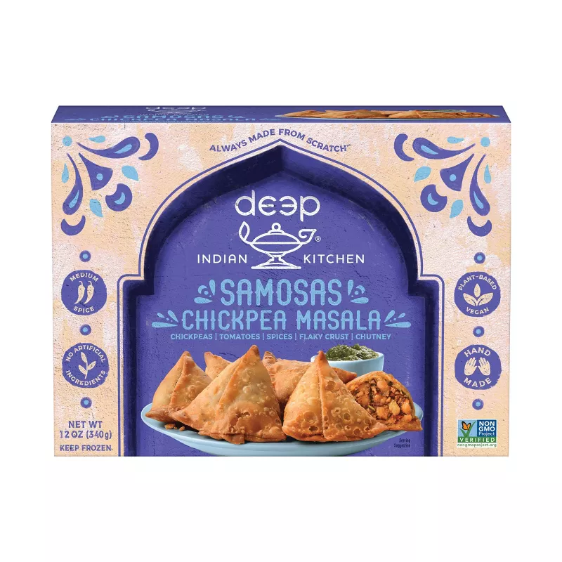 DEEP CHICKPEA MASA SAMOSA  12 Oz