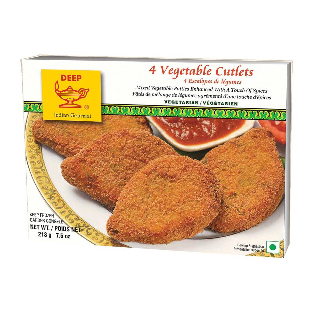DEEP VEGETABLE CUTLET  7.5 OZ
