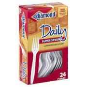 DIAMOND DAILY FORKS 24 PCS