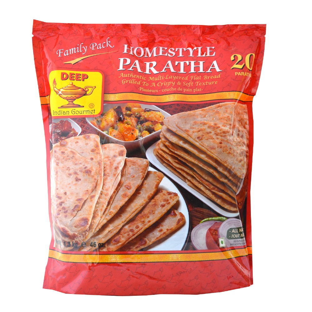 DEEP HOMESTYLE PARATHA  20 PCS