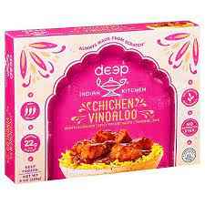 DEEP CHICKEN VINDALOO HOT 0.56 Lbs