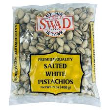 Swad Salted AWhite Pistachios 400 GM