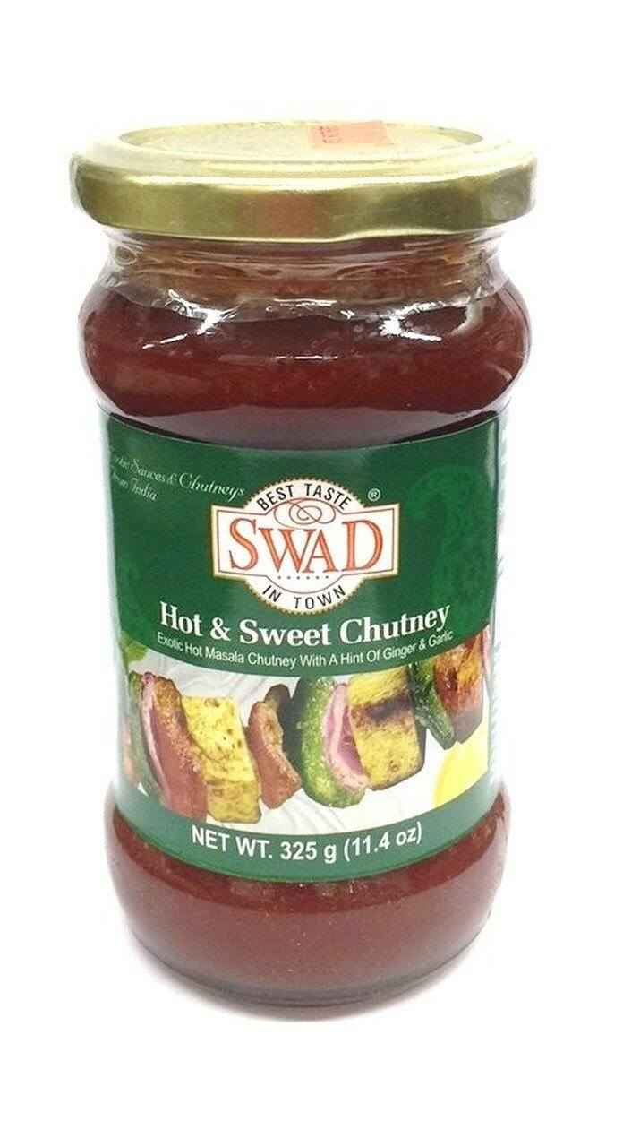 Swad Hot N Sweet Chutney 11.4 OZ
