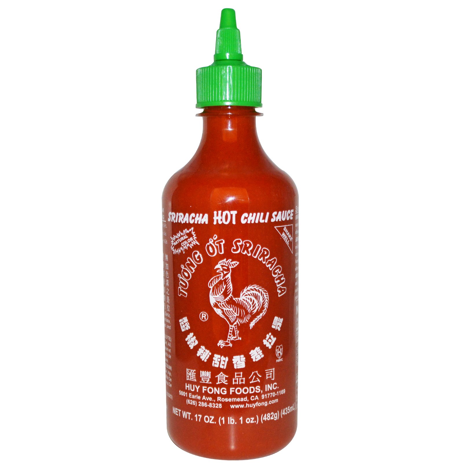 SRIRACHA HOT CHILI SAUCE 1.75 LBS