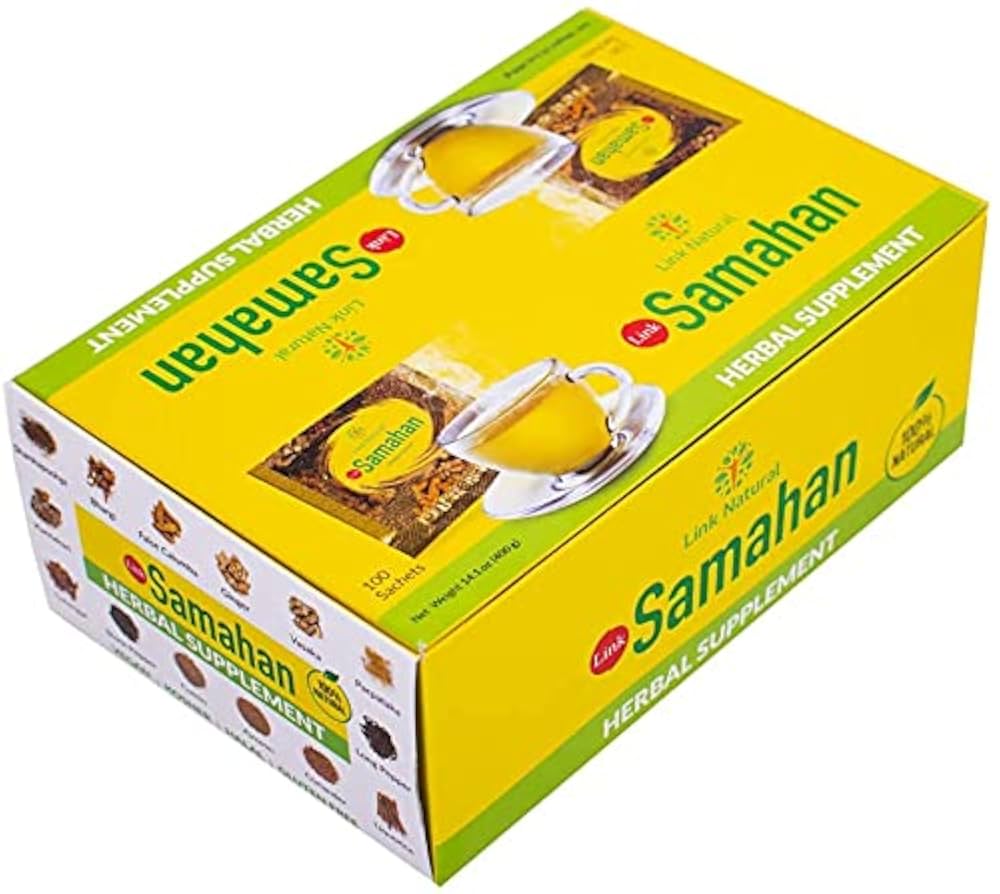 LINK NATURAL SAMAHAN TEABAGS 120 GM
