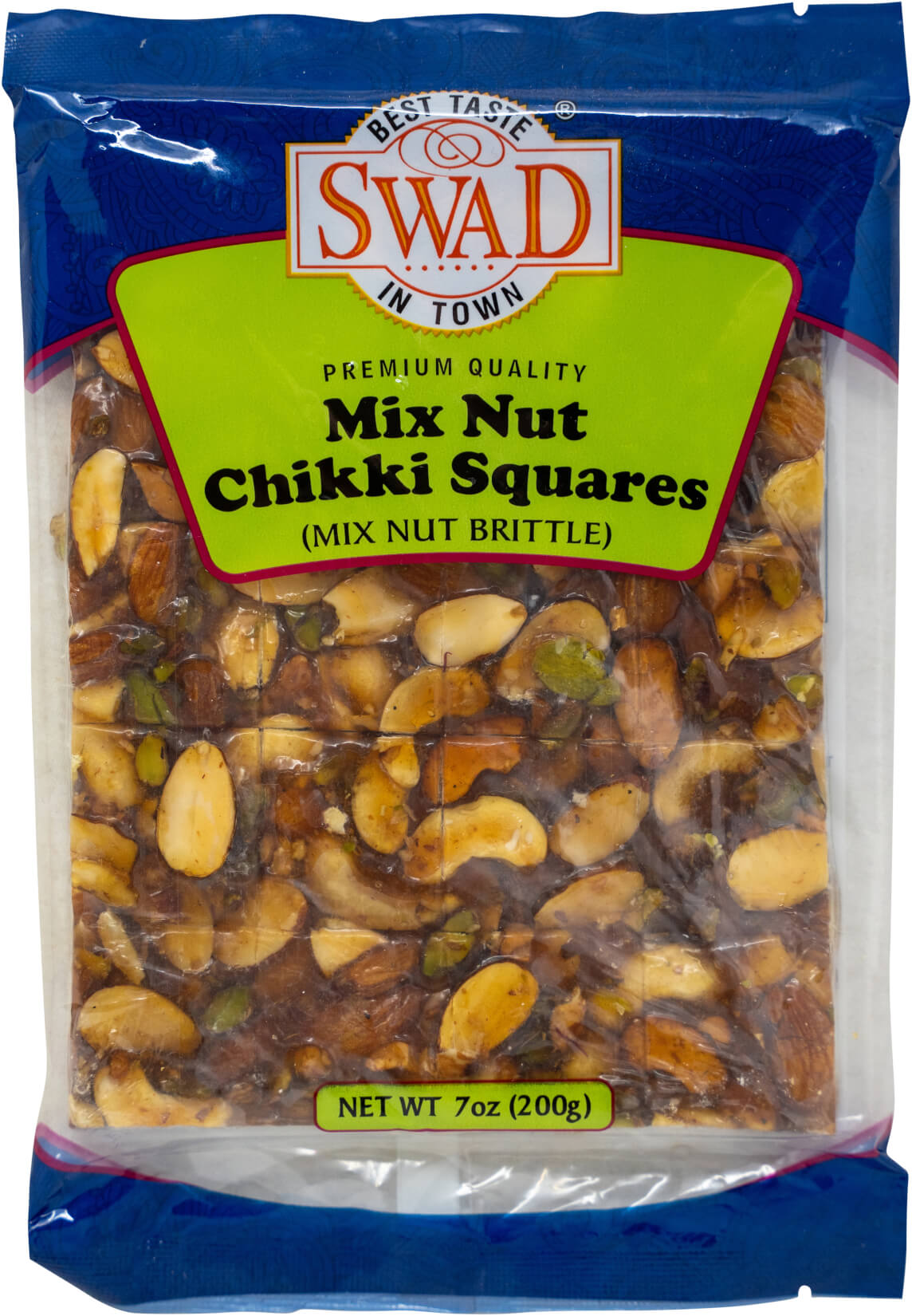Swad Mix Nut Chikki Squares 200 GM