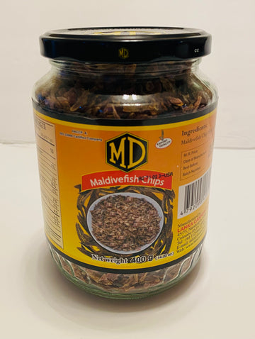 MD MALDIVEFISH CHIPS 400 GM