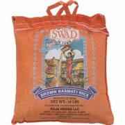 SWAD BROWN BASMATI RICE 10 LBS