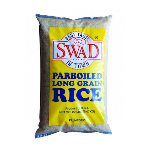 SWAD PARBOILED LONGGRAIN RICE 20 LB