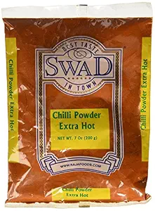 SWAD CHILLI POWDER EXTRA HOT 200 GM