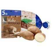 FRESH IDAHO POTATOES 5 LBS