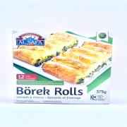 AL SAFA BOREK ROLLS SPINACH & CHEESE 375 GM